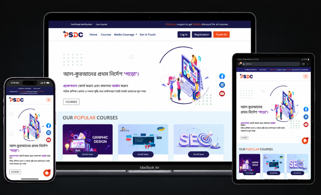 LearnSphere — Full-Featured Learning Management System